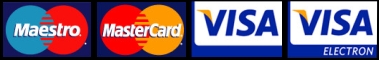 Bankomat- und Kreditkartenakzeptanz für Maestro, Mastercardund Visa